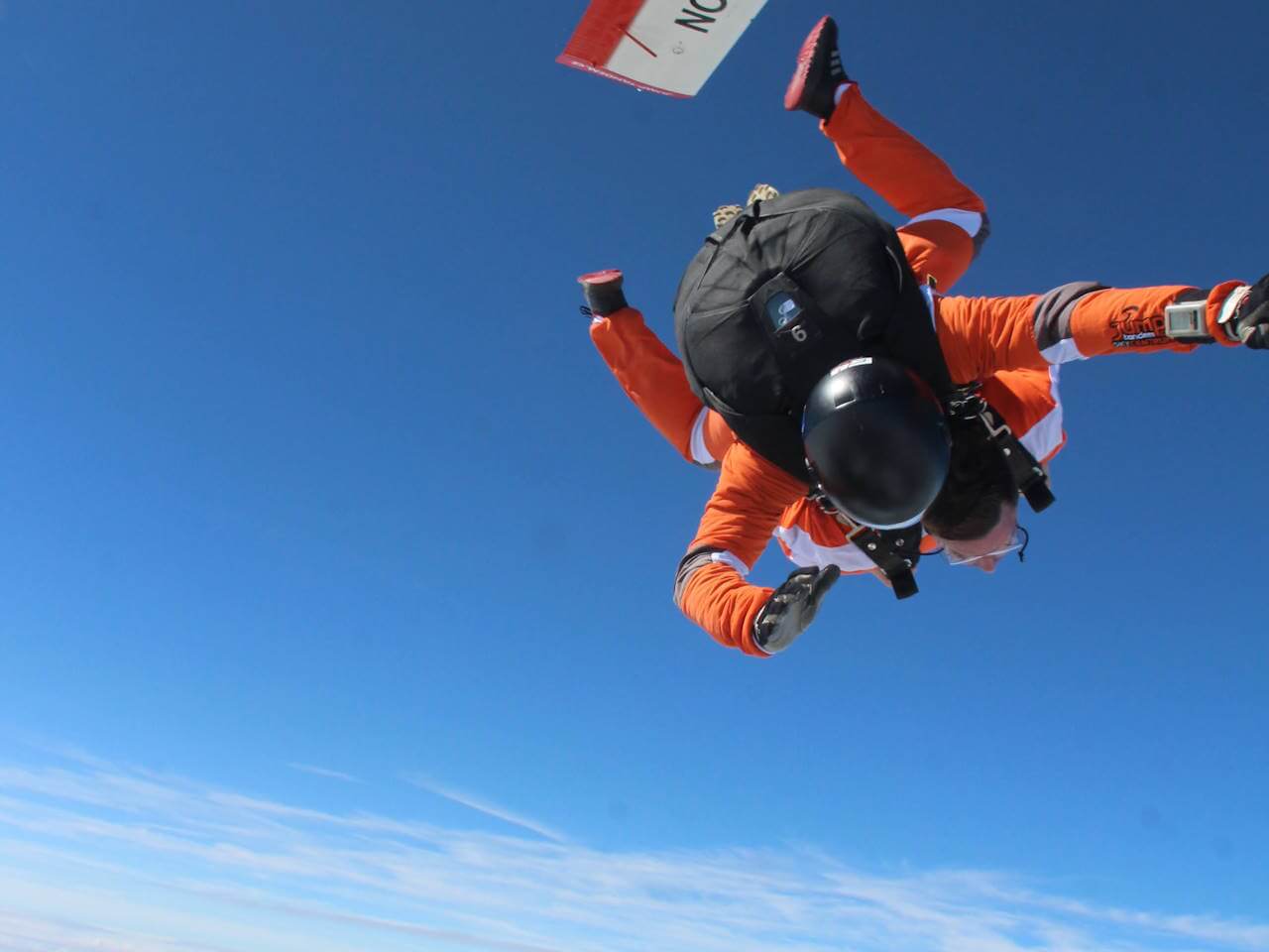 Me, jumping from a plane